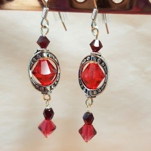 Crystal Dangle Earrings!